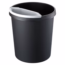 Helit H61058 cestino per rifiuti Plastica Nero - Vista aggiuntiva 6