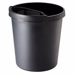 Helit H61058 cestino per rifiuti Plastica Nero - Vista aggiuntiva 7