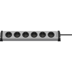 Ehmann - 0200x00062303 Multipresa Grigio, Nero Schuko 1 pz.