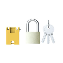 ABB GJF1101903R0003 lucchetto Lucchetto convenzionale 3 pz