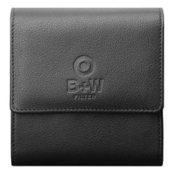 B+W 1097522 custodia per filtro per fotocamera Nero Pelle Custodia a portafoglio con filtro per fotocamera