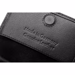 B+W 1097522 custodia per filtro per fotocamera Nero Pelle Custodia a portafoglio con filtro per fotocamera