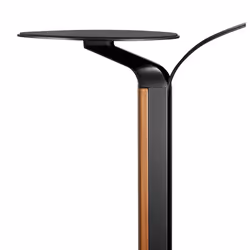 myWall HS 20 supporto da parete per casse acustiche Pavimento Plastica, Acciaio Nero, Legno - Vista aggiuntiva 5