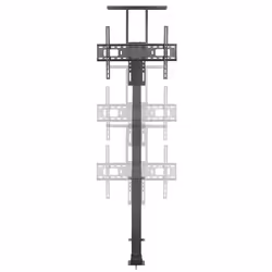 myWall HP 63-2 Supporto TV a parete 2,03 m (80") Nero - Vista aggiuntiva 2