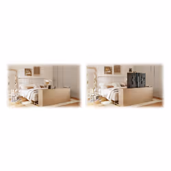 myWall HP 63-2 Supporto TV a parete 2,03 m (80") Nero - Vista aggiuntiva 4