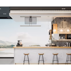 myWall HP 66-3 2,24 m (88") Nero - Vista aggiuntiva 7
