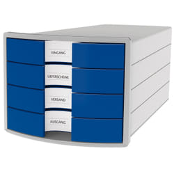 HAN IMPULS A4/C4 Plastica, Polistirolo Blu, Grigio