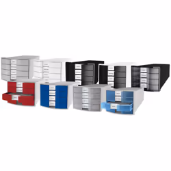 HAN IMPULS A4/C4 Plastica, Polistirolo Grigio, Rosso - Vista aggiuntiva 3