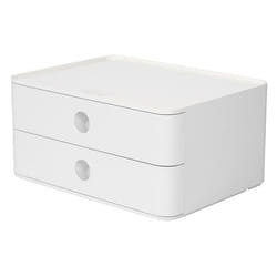 HAN 1120-12 organizzatore per cassetto di scrivania Acrilonitrile butadiene stirene (ABS) Bianco