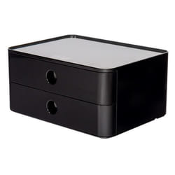 HAN 1120-13 organizzatore per cassetto di scrivania Acrilonitrile butadiene stirene (ABS) Nero