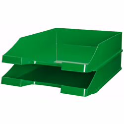 HAN Standard letter tray C4, Plastica, Verde, C4, Lettera, 255 x 348 x 65 mm