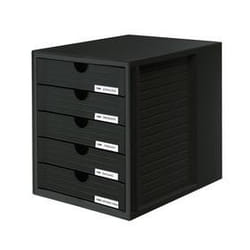 Biella 21450-13 cassettiera ufficio Nero