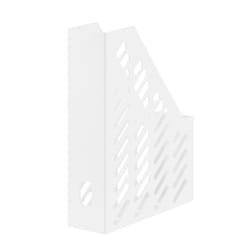 HAN 1601-12 portariviste Plastica Bianco