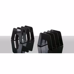HAN 16200-13 organizzatore per cassetto di scrivania Plastica Nero
