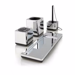 HAN i-Line dispenser di fermagli Nero, Cromo Plastica