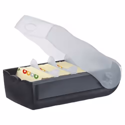 HAN 997-633, Plastica, Polipropilene (PP), Nero, Translucent, 121 mm, 246 mm, 85 g