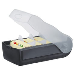 HAN 997-633 vassoio da scrivania Plastica, Polipropilene (PP) Nero, Translucent