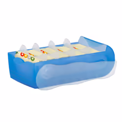 HAN Croco A8 scatola per la conservazione di documenti Plastica, Polipropilene (PP) Blu, Bianco