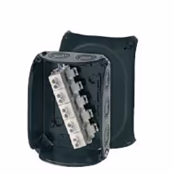 Hensel KF 1616 B, Policarbonato (PC), Nero, IP66, IP67, IP69, 155 mm, 92 mm, 210 mm