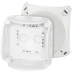 Hensel - dk 0400 g Cassetta di derivazione (l x a) 104 mm x 104 mm Grigio (ral 7035) IP66 1 pz.