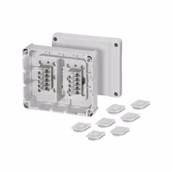 Hensel DP 9222, Polistirolo, Grigio, IP54, 139 mm, 49 mm, 119 mm
