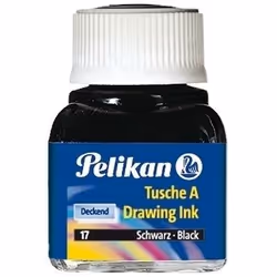 Pelikan Tusche A 3 zinnober