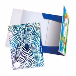 Pelikan 238205 cartella Blu, Bianco A3