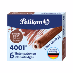 Pelikan 100435996 cartuccia stick 6 pz Marrone - Vista aggiuntiva 3
