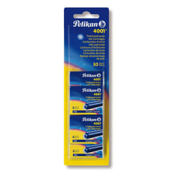 Pelikan 330845 ricaricatore di penna Blu 30 pz