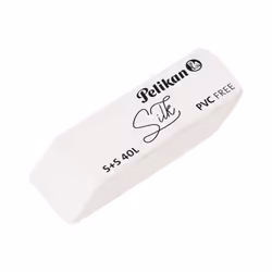 Pelikan 606141 gomma per cancellare Plastica Bianco 40 pz