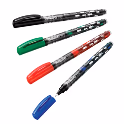 Pelikan Inky Penna in gel con cappuccio Nero, Blu, Verde, Rosso 50 pz