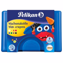Pelikan 722959, 8 pz, Nero, Blu, Marrone, Verde, Arancione, Rosso, Bianco, Giallo, Nero, Blu, Marrone, Verde, Arancione, Ross ...