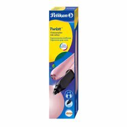Pelikan R457, Penna retraibile a torsione, Nero, Rosa, 0,3 mm, Ambidestro, Scatola, 1 pz