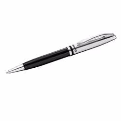 Pelikan Jazz Classic, Fermaglio, Penna a sfera retrattile girevole, Ricaricabile, Blu, 1 pz, Medio