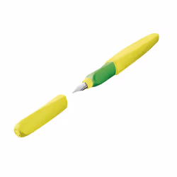 Pelikan 807272, Giallo, Sistema di riempimento della cartuccia, Acciaio inox, Ambidestro, 1 pz, Germania
