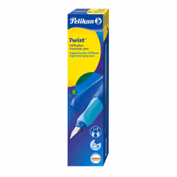 Pelikan Twist, Blu, Sistema di riempimento della cartuccia, Blu, Ambidestro, 1 pz