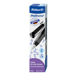 Pelikan 824477 penna stilografica Sistema di riempimento della cartuccia Nero 1 pz