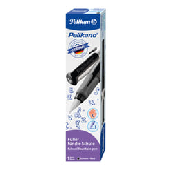 Pelikan 824484 penna stilografica Sistema di riempimento della cartuccia Nero 1 pz