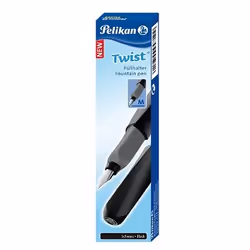 Pelikan 946806 penna stilografica Sistema di riempimento della cartuccia Nero, Grigio 1 pz
