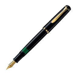 Pelikan M200 penna stilografica Sistema di riempimento della cartuccia Nero, Oro 1 pz