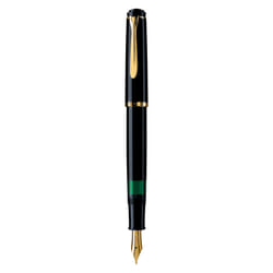 Pelikan M200 penna stilografica Sistema di riempimento integrato Nero, Oro 1 pz