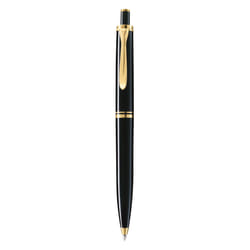 Pelikan K400 Nero Penna a sfera retrattile a clip 1 pz