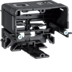 Hager GLS5510 kit di fissaggio Nero Poliammide