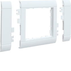 Hager GR0800A9016 Placca copripresa e copri interruttori Bianco