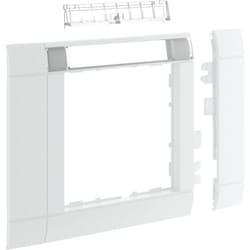 Hager GR0802A9016 Placca copripresa e copri interruttori Bianco