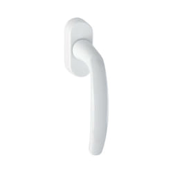 Hoppe - Atlanta Secustik bianco 9016 maniglia a ribalta - variofit quadrato 32/42mm vite 45/50mm - 10760943