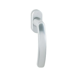 Hoppe - Luxembourg VarioFit 10761612 - Maniglia per finestra, 7 mm x 32 mm - 42 mm, argento anodizzato