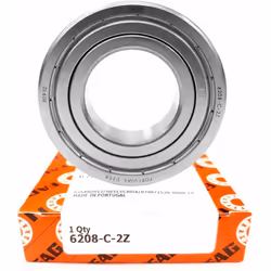 Cuscinetto a sfere 70x150x35 6314-C3 FAG Diametro interno : 70 mm Diametro esterno : 150 mm Altezza o spessore : 35 mm Tipo d ...