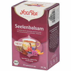 Yogi Tea Soul Balm è il tè per tutti coloro che cercano calore e sicurezza. Balsamo per la tua anima.