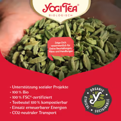 Yogi Tea - Buona Natura Biologica 32,3 g Bustine filtro - Vista aggiuntiva 4